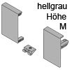 ZIF.71M0 Fronthalter TBX antaro für Innenauszug, hellgrau Innenschub-Fronthalter antaro Höhe M, WGR