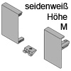 ZIF.71M0 Fronthalter TBX antaro für Innenauszug, seidenweiß Innenschub-Fronthalter antaro Höhe M, SW