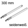 ZRG.237RSIC Längsreling TBX antaro, seidenweiß Relingset rechteckig NL 300 mm, SW
