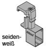ZRU.01E0 antaro Querreling-Aufnahme, seidenweiß Orgaline antaro Querrel.-Halter, SW