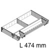 ZSI.500KI3N Einsatz Orga Set Fach L 474 mm - B 289 mm