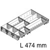 ZSI.500MI3 Schubkasteneinteilung Orga Set Besteck L 474 mm - B 297 mm