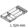 ZSI.550BI3 Besteckeinsatz Orga Set Besteck L 524 mm - B 280 mm