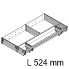 ZSI.550KI3N Einsatz Orga Set Fach L 524 mm - B 289 mm