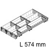 ZSI.600MI3 Schubkasteneinteilung Orga Set Besteck L 574 mm - B 297 mm